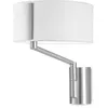 Image de Leds-C4 Twist - Applique Murale D'intÃ©rieur Ã 1 LumiÃ¨re, Nickel SatinÃ©, E27