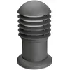 Image de Leds-C4 Balizas - Petite Borne ExtÃ©rieure Ã 1 Ampoule Gris Urbain Clair Ip44, E27