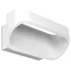 Image de Leds-C4 Oval - Petite Applique Murale Led 1 LumiÃ¨re Up & Down Blanc