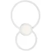 Image de Inspired Mantra - Mural - Applique Murale Cercles, 24w, 3000k, 1440lm, Blanc