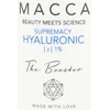 Image de Hydratants & nourrissants Macca  Supremacy Hyaluronic Z 1% Booster P20271177