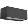 Image de Leds-C4 Nemesis Aluminium - Applique Murale D'extÃ©rieur Ã 1 LumiÃ¨re Gris Urbain Ip54, E27