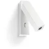 Image de Leds-C4 Grok - Lampe De Lecture Murale Ã 1 LumiÃ¨re Led Pour IntÃ©rieur, Blanc