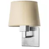 Image de Leds-C4 Bali - Applique Murale D'intÃ©rieur Ã 1 Ampoule, Nickel SatinÃ©, E27