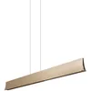 Image de Leds-C4 Bravo - Luminaire De Barre Suspendu Ã Led Au Plafond Peint Or