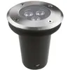 Image de Forlight Ringo - Plafonnier ExtÃ©rieur EncastrÃ© Ã 3 Ampoules Led En Acier Inoxydable Ip67
