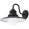 Image de Forlight Avenue - Applique Murale ExtÃ©rieure Ã 1 Ampoule Noire Ip44