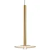 Image de Grok Candle Suspension Led 00-6017 DorÃ©e SatinÃ©e