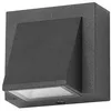 Image de Forlight Loyd - Applique Murale ExtÃ©rieure Led Noire Ip54