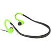 Image de NGS Cougar - Ãcouteurs avec micro - intra-auriculaire - montage derriÃ¨re le cou - filaire - jack 3,5mm - vert