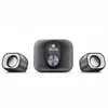 Image de NGS Comet 2.1 - SystÃ¨me de haut-parleur - pour PC - Canal 2.1 - 11 watt (Totale) - noir, argent