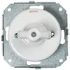 Image de Fontini - Interrupteur va-et-vient Garby Colonial manette blanc ÃÂ64,5 mm  - Blanc