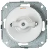 Image de Double va-et-vient Fontini Garby Porcelaine blanche  manette blanche