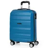 Image de Valise Petite Cabine Rigide 4 Roues Trolley 55 Cm En ABS TexturÃ©. Bagage Ã Main. RÃ©sistant Et LÃ©gÃ¨re. PoignÃ©e 2 Anses Et Cadenas. Taille Low Cost Ryanair. T71650
