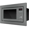 Image de Cecotec Micro-ondes encastrable numÃ©rique et tactile GrandHeat 2500 Built-in Touch SteelBlack, 900 W de puissance. 25 L, gril de 1000 W, 8 fonctions prÃ©rÃ©glÃ©es, Minuterie Acier