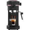 Image de Cecotec CafetiÃ¨re Expresso Cafelizzia 890 Rose Pro. Espressos et Cappuccino, 1350 W, SystÃ¨me Thermoblock, 20 Bars, Mode Auto pour 1-2 CafÃ©s, Buse Vapeur Orientable et ManomÃ¨tre, 1,2 L