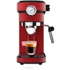 Image de Cecotec Machine Ã Expresso Cafelizzia 790 Shiny Pour Expressos Et Capuccinos (Rouge, Sans ManÃ²metre)