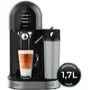Image de Cecotec CafetiÃ¨re Semiautomatique Power Instant-Ccino 20 Chic Serie Nera. CafÃ© Moulu Et Capsules, 20 Bars, RÃ©servoir Ã Lait De 0,7l, RÃ©servoir D'eau 1,7l, 1470w