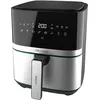Image de Cecotec 03317 friteuse Unique 5,5 L Autonome 1700 W Friteuse d'air chaud Noir, Acier inoxydable