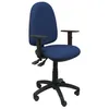 Image de Fauteuil de bureau ergonomique en tissu BALI bleu marine - PIQUERAS Y CRESPO - ModÃ¨le Tribaldos