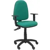 Image de Chaise de bureau PIQUERAS Y CRESPO - ModÃ¨le BALI456B10 - Vert - RÃ©glable en hauteur - Avec accoudoirs