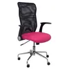 Image de Chaise Ergonomique - PIQUERAS Y CRESPO - Rose - Dossier en Maille - Accoudoirs RÃ©glables - 1 Place