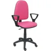 Image de Modelo Ayna - Silla De OficinÃ©ergonÃÂ³mica Con Mecanismo De Contacto Permanente Y Regulable En Altura - Asiento Y Respaldo Tapizados En Similpiel Color RosÃ© (brazos Fijos Incluidos)
