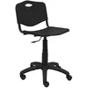 Image de Chaise de Bureau - PIQUERAS Y CRESPO - 6IGIRNE - PolypropylÃ¨ne - Noir - 1 place