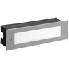 Image de Leds-C4 Micenas - Applique Murale ExtÃ©rieure Led EncastrÃ©e Gris 29.8cm 1215lm 4000k Ip65