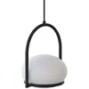 Image de Leds-C4 Coco Single Suspension, Noire/Blanche