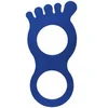 Image de Tapis en forme de pied enfant Softee Bleu TU 25113.028.1