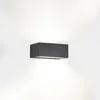 Image de Leds C4 Nemesis Led 70x170mm Luminaire Led ExtÃ©rieur Up Down Gris Urbain, Opale Ip65 10,5w 2700k
