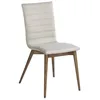 Image de Ãngel CerdÃ¡ - Chaise de salle Ã  manger tapissÃ©e en tissu avec pieds en bois de noyer - Design moderne et Ã©lÃ©gant - Confort et style pour salons, salles Ã  manger et cuisines - 49 x 56 x 90 cm