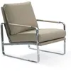Image de Fauteuil Design "Alexander" 100cm Taupe