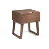 Image de Table de chevet de noyer