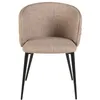 Image de Chaise en tissu marron