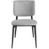 Image de Chaise en tissu gris clair