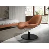 Image de Fauteuil en simili cuir marron