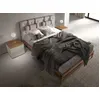 Image de Lit tuftÃ© en tissu gris 160x200