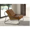 Image de Fauteuil en cuir marron