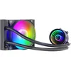 Image de Mars Gaming MLONE120 systÃ¨me de refroidissement d'ordinateur Processeur Refroidisseur de liquide tout-en-un 12 cm Noir 1 piÃ¨ce(s)