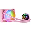 Image de Mars Gaming MLONE120P systÃ¨me de refroidissement d'ordinateur Processeur Refroidisseur de liquide tout-en-un 12 cm Rose 1 piÃ¨ce(s)