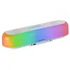 Image de Mars Gaming MSB-ORB, Enceinte Portable et Barre de Son 20W, Orbilight RGB 360, Triple Driver, Bluetooth 5.3/MicroSD/AUX/FM, Blanc