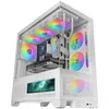 Image de Mars Gaming MCLCDXW unitÃ© centrale Midi Tower Blanc