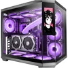 Image de Mars Gaming MC3TCORELCD unitÃ© centrale Midi Tower Noir
