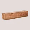 Image de Meuble TV en Bois d'Acacia Tasmani Brun Acacia