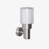 Image de Applique D'extÃ©rieur En Acier Inoxydable Vantol Gris ChromÃ©