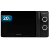 Image de Cecotec Proclean 3030 Flatbed Noir Micro-ondes grill Comptoir 20 L 700 W