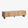 Image de Meuble TV en bois de manguier Miller ↔︎ 215 cm