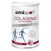 Image de Amlsport Collagène avec magnésium, vitamine C, vitamine B1, B2, B6, arôme fraise